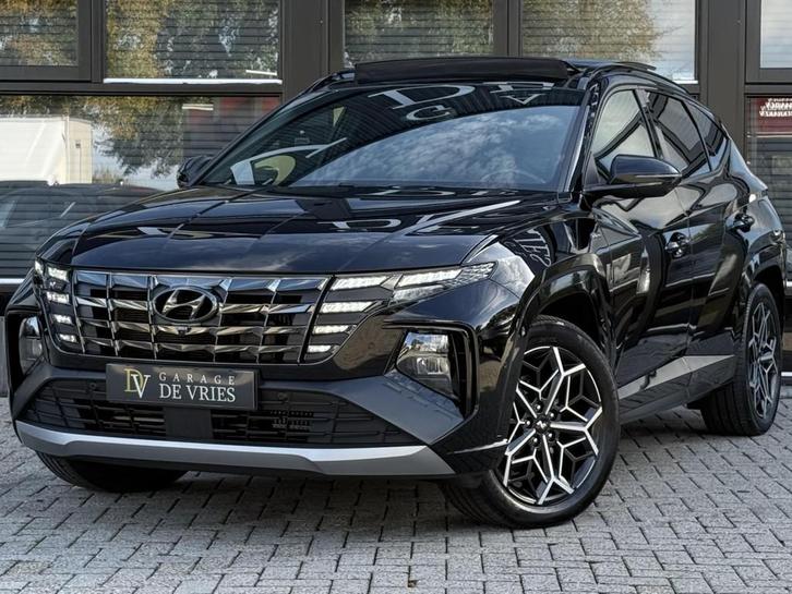 Hyundai Tucson 1.6 T-GDI PHEV N Line Sky 4WD Panoramadak ACC, Auto's, Hyundai, Bedrijf, Te koop, Tucson, 360° camera, 4x4, ABS