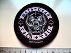 Motorhead vrij mooie officiele nieuwe patch 79 rock n roll, Nieuw, Kleding, Verzenden