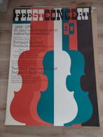 Affiche Feest concert. 90 jaar concertgebouw 1978 D. Elffers, Verzamelen, Posters, Ophalen of Verzenden, Zo goed als nieuw, A4 of kleiner