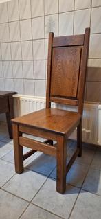 Massief houten stoel, Ophalen, Gebruikt, Bruin, Klassiek