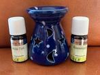 Set aromatherapie geurbrander en 2 flesjes Jacob Hooy olie, Ophalen of Verzenden, Nieuw, Aroma