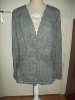 Leuk animal print overslag shirt van Expresso maat XXL 44 46, Maat 42/44 (L), Zo goed als nieuw, Lange mouw, Grijs