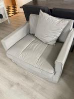 Licht grijze fauteuils, Huis en Inrichting, Banken | Sofa's en Chaises Longues, Minder dan 150 cm, Gebruikt, Eenpersoons, 75 tot 100 cm