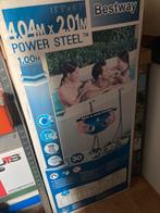 Zwembad Bestway 4 bij 2mtr, Ophalen, Gebruikt, 200 tot 300 cm, 80 tot 120 cm