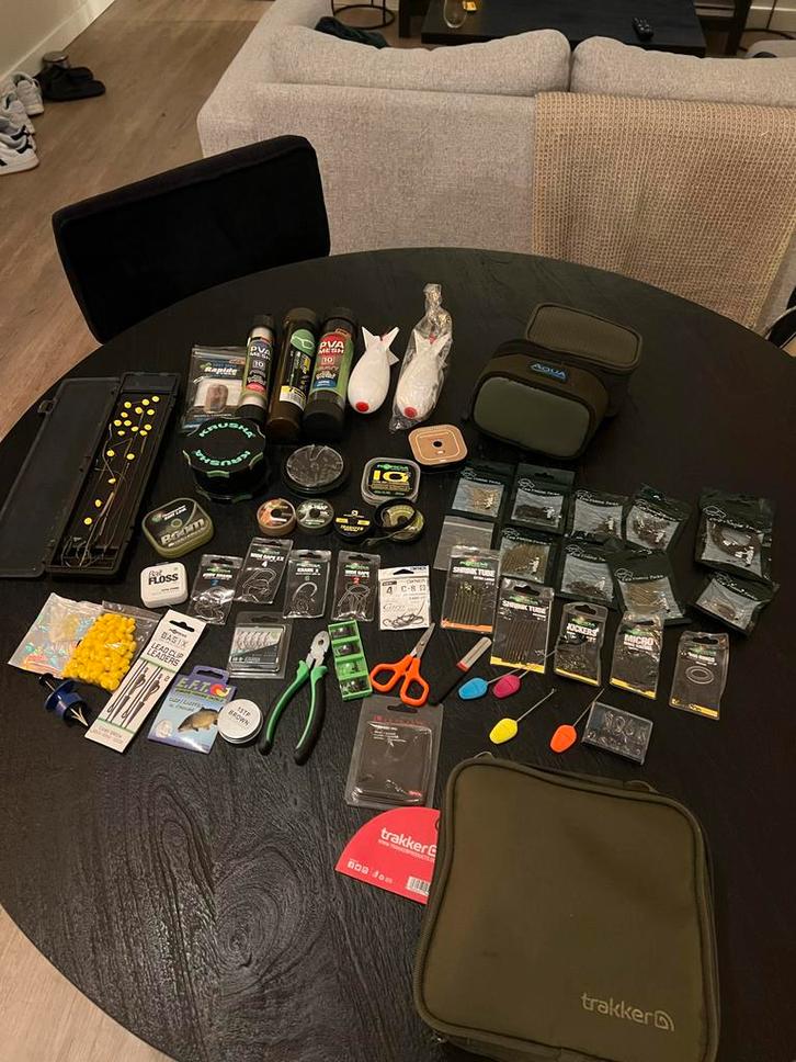 Karper high end tackle set Korda,Fox, Watersport en Boten, Hengelsport | Karpervissen, Gebruikt, Complete set, Ophalen of Verzenden