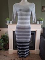 Bandolera warme grijze body cocon jurk M 38 | lang model, Maat 38/40 (M), Verzenden, Grijs, Gedragen