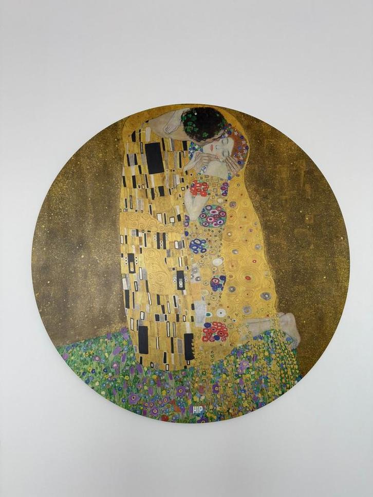 De Kus van Gustav Klimt, Huis en Inrichting, Woonaccessoires | Wanddecoraties, Gebruikt, Ophalen