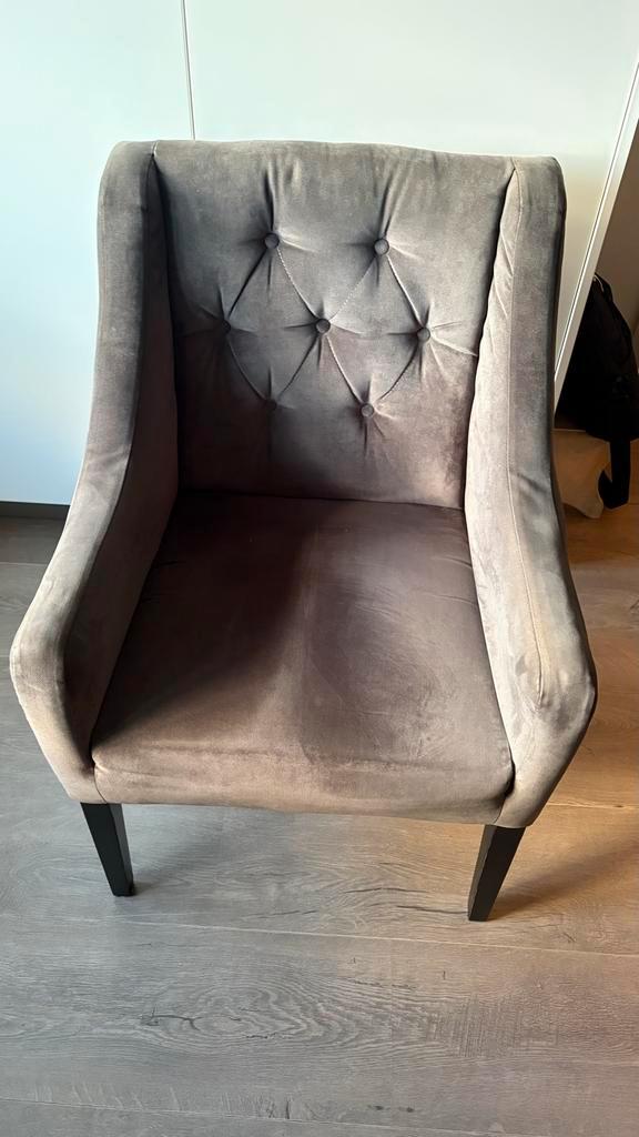 Eetkamer stoelen., Huis en Inrichting, Stoelen, Zo goed als nieuw, Vier, Grijs, Ophalen of Verzenden