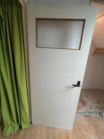 3 binnendeuren uit 1958, 2x linksdraaiend, 1x rechtsdraaiend, Ophalen, Zo goed als nieuw, Binnendeur, 200 tot 215 cm