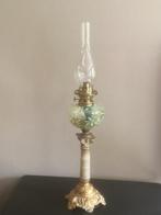 Olielamp uranium glas, Ophalen of Verzenden