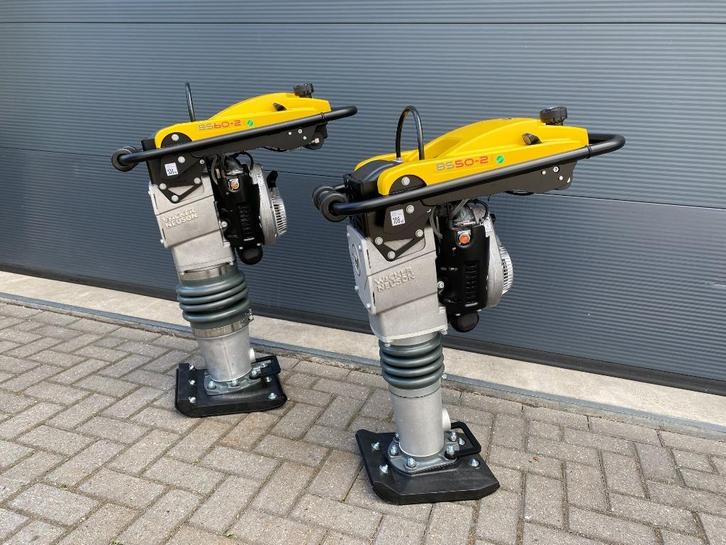Trilstamper Wacker BS 50-2 en BS 60-2 "SHOWROOMMODEL", Tuin en Terras, Hand-tuingereedschap, Nieuw, Overige soorten, Ophalen of Verzenden