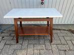 Bijzettafel Vintage, jaren 60, Ophalen, Minder dan 55 cm, Gebruikt, 60 cm of meer