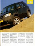 Autovisie test Land Rover Freelander SW XEDi, Boeken, Auto's | Folders en Tijdschriften, Gelezen, Overige merken, Verzenden
