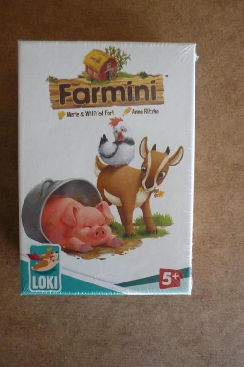 Nieuw (Bordspel) '' FARMINI ''., Hobby en Vrije tijd, Gezelschapsspellen | Bordspellen, Nieuw, Een of twee spelers, Drie of vier spelers