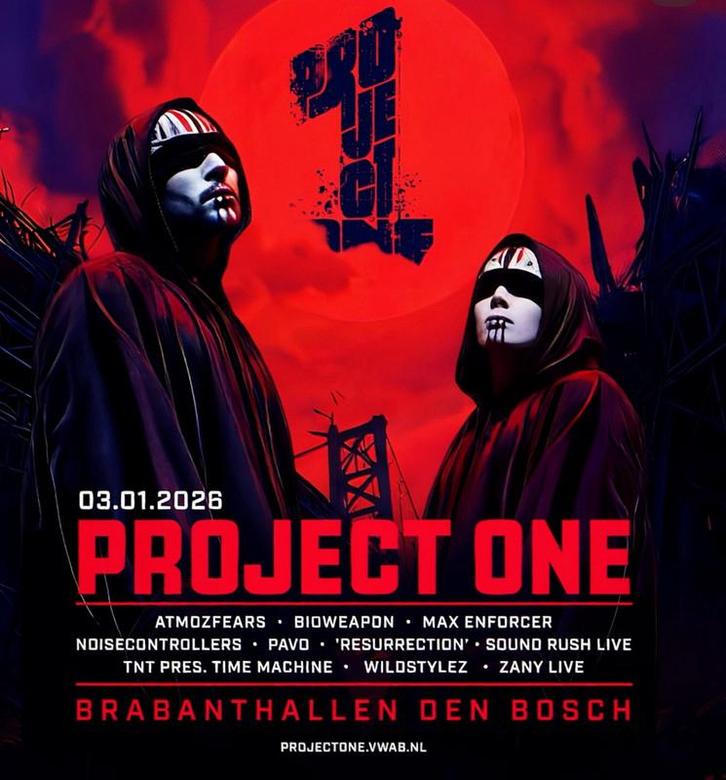 VWAB Project one VIP kaarten 4x, Tickets en Kaartjes, Evenementen en Festivals, Eén persoon