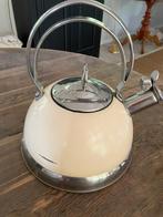 Nostalgische fluitketel, Witgoed en Apparatuur, Waterkokers, 1 tot 2 liter, Ophalen of Verzenden, Gebruikt