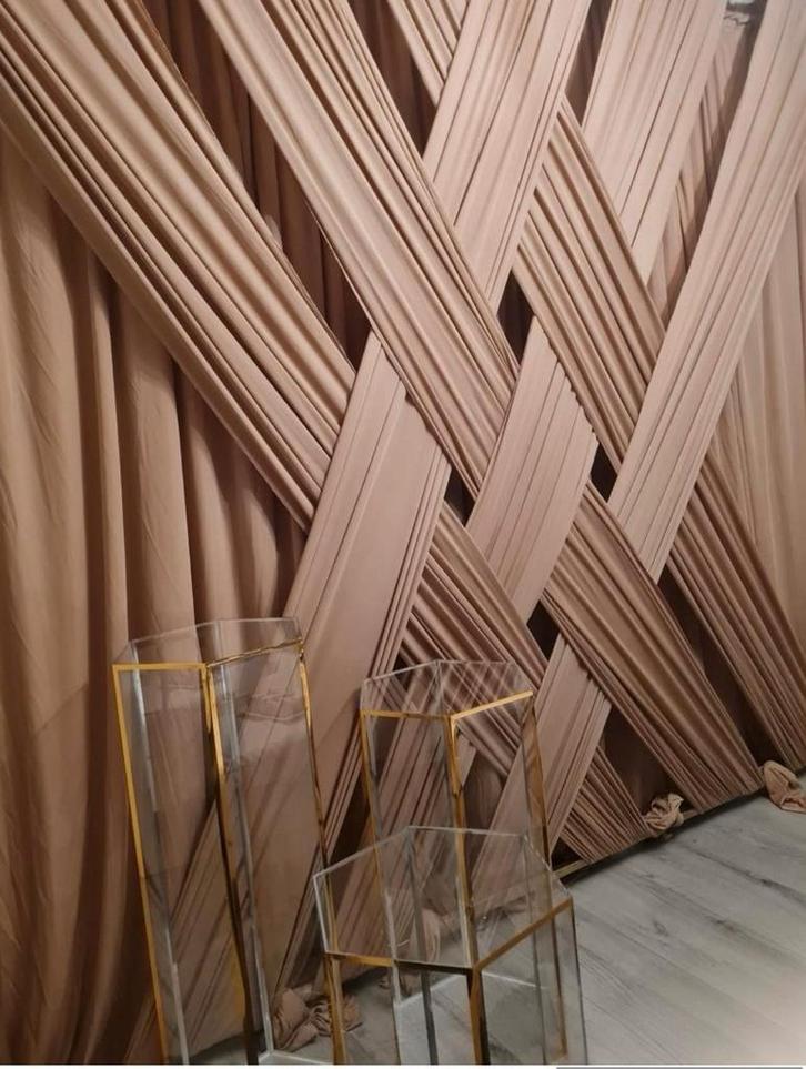 Gouden zuilen set, Huis en Inrichting, Woonaccessoires | Zuilen en Pilaren, Zo goed als nieuw, Ophalen