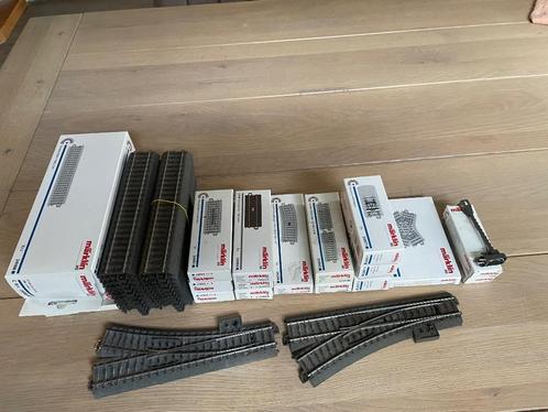 Marklin partij c- rails set 1, Hobby en Vrije tijd, Modeltreinen | H0, Gebruikt, Rails, Wisselstroom, Märklin, Ophalen of Verzenden