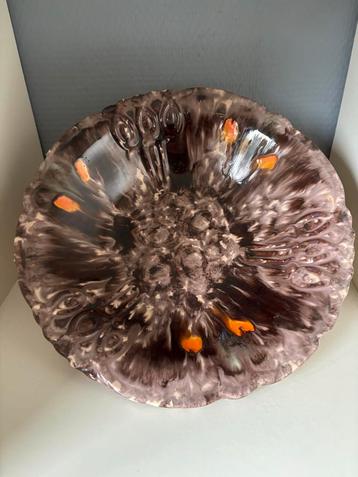 Antieke Keramiek Fruitschalen met Emaille beschikbaar voor biedingen