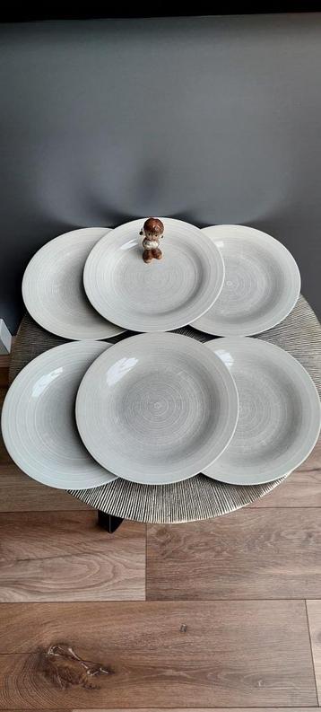 6 Vintage Ikea Anne Nilsson grote Swirl design diner borden beschikbaar voor biedingen