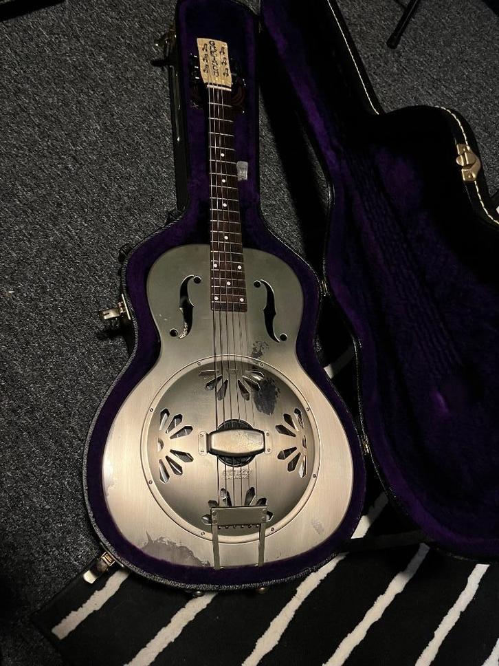 Gretsch G9201 "Honey Dipper" Metal Resonator Guitar, Muziek en Instrumenten, Snaarinstrumenten | Gitaren | Akoestisch, Gebruikt