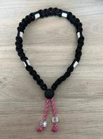 Tekenband Cobra knot maat L zwart met licht/donker roze, Dieren en Toebehoren, Nieuw, Ophalen of Verzenden, Handgemaakt