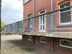 Balustrade ca. 35m gegalvaniseerd roosters en palen ook los, Ophalen, Gebruikt, IJzer, Overige typen