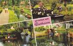 Giethoorn. 4 luik.  (1964), Verzenden, 1960 tot 1980, Gelopen, Overijssel