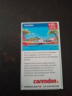 Corendon € 60 korting per boeking, Tickets en Kaartjes, Kortingen en Cadeaubonnen, Kortingsbon, Overige typen
