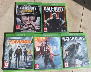 5 spellen voor xbox one beschikbaar voor biedingen