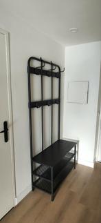 Stijlvolle Staande Kapstok met Bankje, Huis en Inrichting, Woonaccessoires | Kapstokken, Ophalen of Verzenden, Zo goed als nieuw