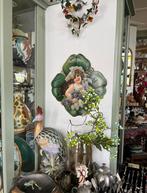 ⭐️Groot handgeschilderd keramiek beeld: vogel,  pauw, Antiek en Kunst, Ophalen
