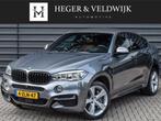 BMW X6 M50D | M-PAKKET | LED | MEMORY SEATS | HEAD-UP | 360, Origineel Nederlands, Te koop, Zilver of Grijs, 4 stoelen