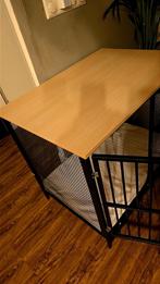 Luxe  Hondenbench met Bijzettafel  Industrieel Design, Dieren en Toebehoren, Hondenbenches, Ophalen