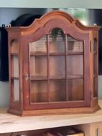 Vitrinekast voor aan de wand, Huis en Inrichting, Kasten | Vitrinekasten, Ophalen, Gebruikt, 25 tot 50 cm