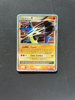 Lucario lvl. x 122/123 mysterious treasures, Ophalen of Verzenden, Zo goed als nieuw, Booster