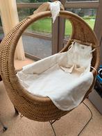 Luxe rieten babywieg, Kinderen en Baby's, Babywiegjes en Ledikanten, Ophalen, Zo goed als nieuw, Wieg
