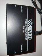 Vivanco PA 111 Phono Voorversterker met Adapter, Audio, Tv en Foto, Overige merken, Gebruikt, Ophalen of Verzenden, Minder dan 60 watt