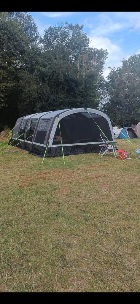 Opblaasbare tent Miami 6 van Obelink, Caravans en Kamperen, Tenten, Gebruikt, Ophalen of Verzenden