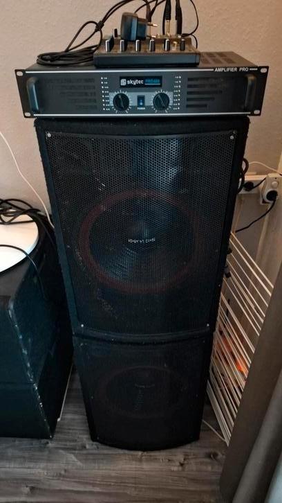 Jb systems /skytec, Muziek en Instrumenten, Versterkers | Keyboard, Monitor en PA, Gebruikt, Minder dan 500 watt, Ophalen of Verzenden