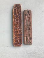 2 antieke bakkers koek speculaas planken 18 eeuw, Ophalen of Verzenden