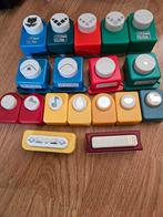 Tom Tas en carl figuursnijders set ponsjes 18 stuks, Ophalen of Verzenden, Gebruikt, Versiering of Embellishment, Overige merken