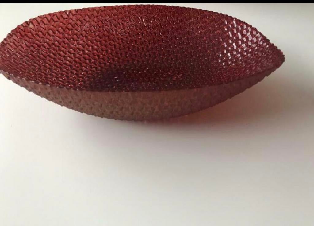 Unieke fruitschaal nieuw, Ophalen of Verzenden, Nieuw, Rond