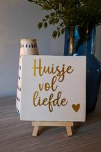 Huisje vol liefde tegel met standaard, Ophalen of Verzenden, Nieuw