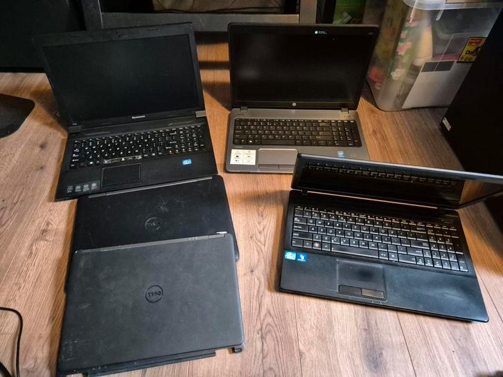 Partij laptops 11 stuks defect, Computers en Software, Windows Laptops, Gebruikt, Onbekend, Ophalen of Verzenden