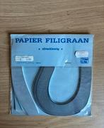 Papier filigraan, zilver, Ophalen, Nieuw