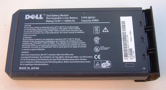 Li-ion Batterij Batterijen Dell Type M5701 10 Stuks, Computers en Software, Accu's en Batterijen, Gebruikt, Ophalen of Verzenden