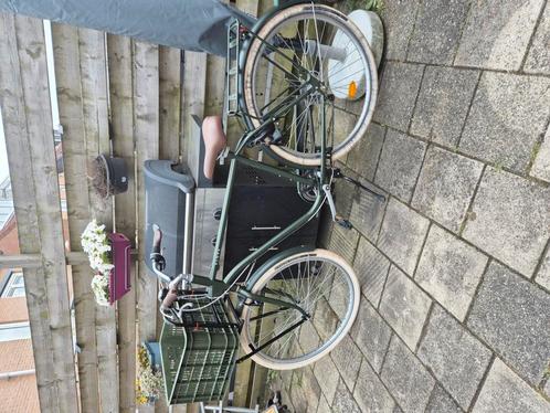 Elops heren fiets Transportfiets, Fietsen en Brommers, Fietsen | Heren | Herenfietsen, Zo goed als nieuw, Overige merken, Versnellingen