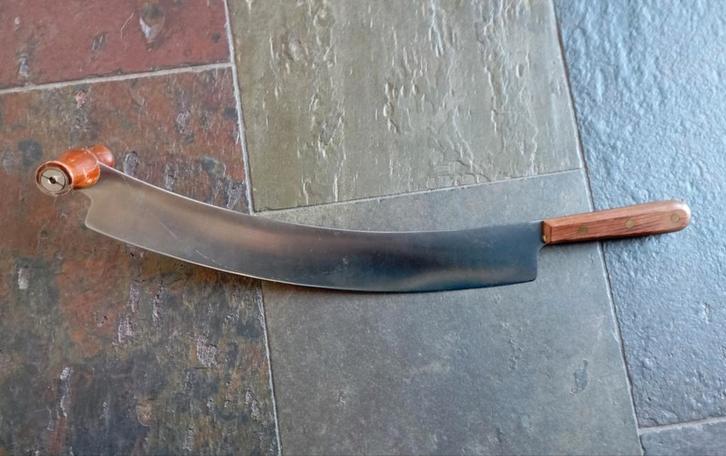 BOSKA Professioneel Hollands Kaasmes hout 'L' 380mm, Huis en Inrichting, Keuken | Keukenbenodigdheden, Zo goed als nieuw, Ophalen of Verzenden