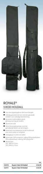 Fox Royale 3 Rod Holdall 12ft 360cm, Watersport en Boten, Hengelsport | Karpervissen, Ophalen, Zo goed als nieuw, Overige typen